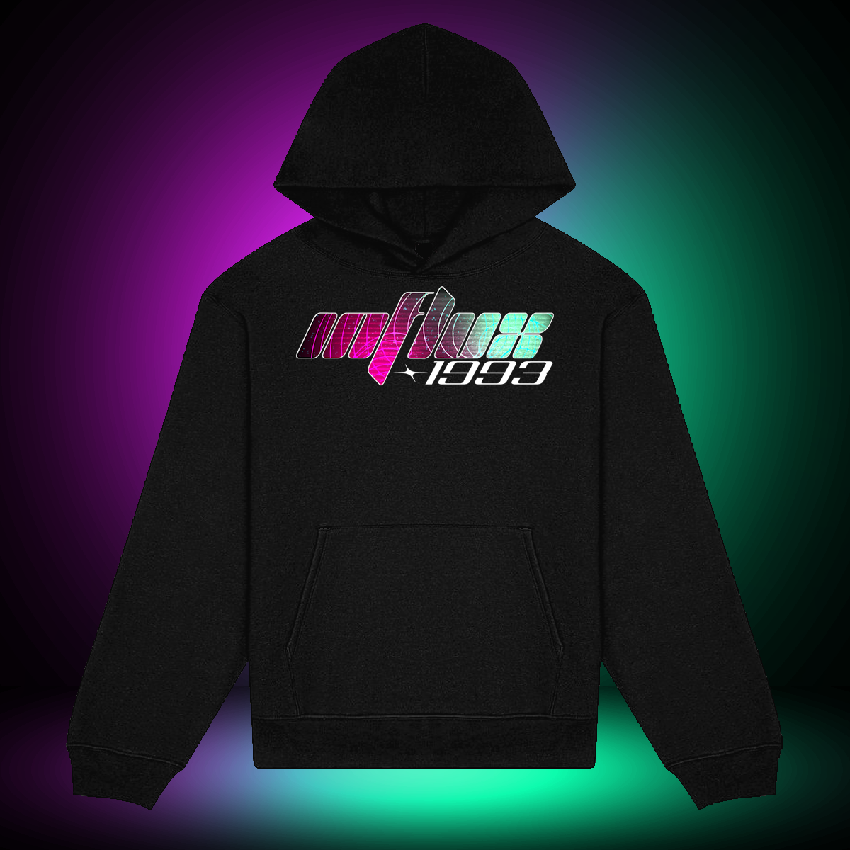 "Influx" 240SX Retro Pullover Hoodie