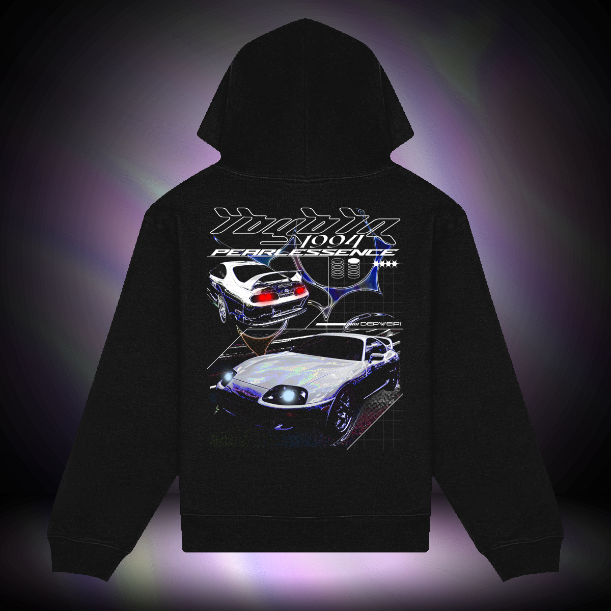 "Pearlessence" Retro Pullover Hoodie