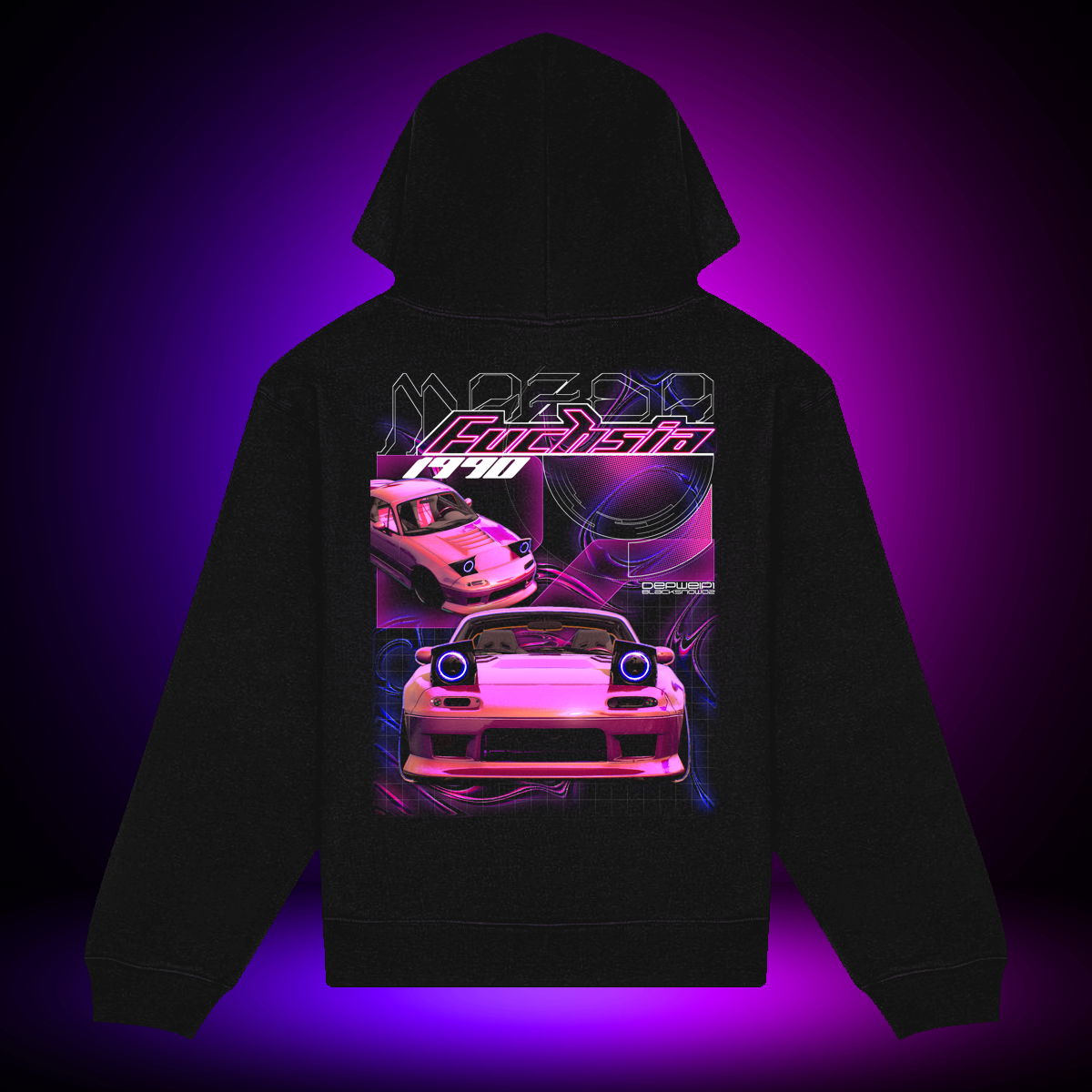 "Fuchsia" MX-5 Pullover Hoodie