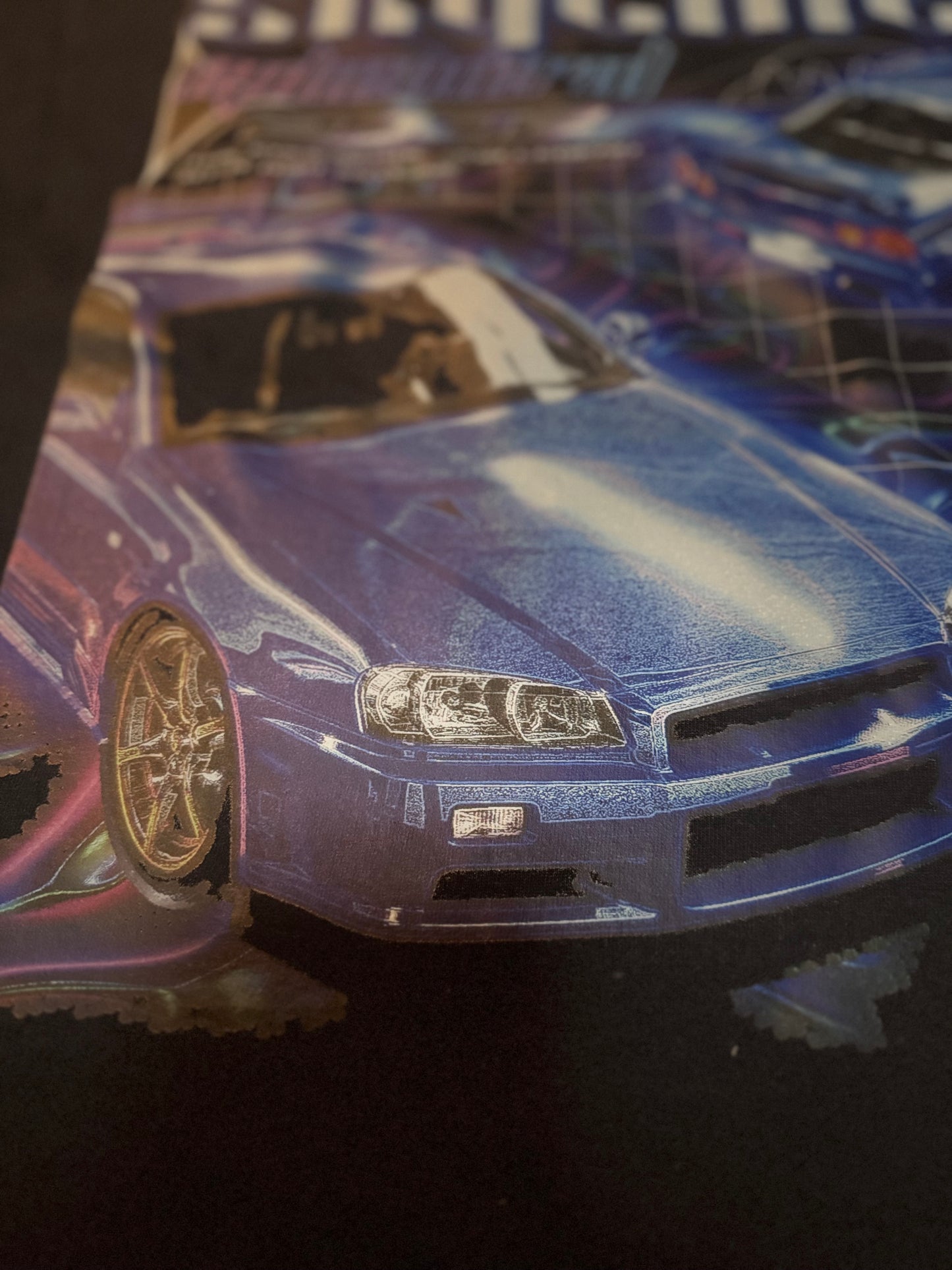 "Ephemeral" R34 GT-R Retro Tee