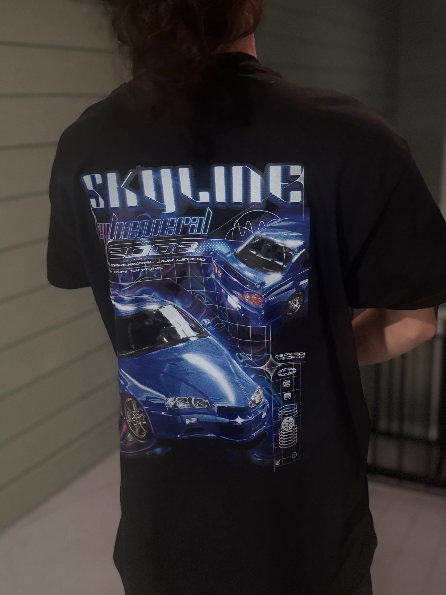 "Ephemeral" R34 GT-R Retro Tee