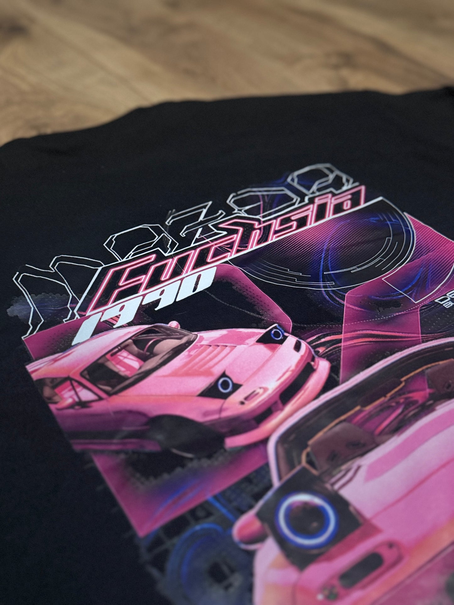 “Fuchsia" MX-5 Retro Tee