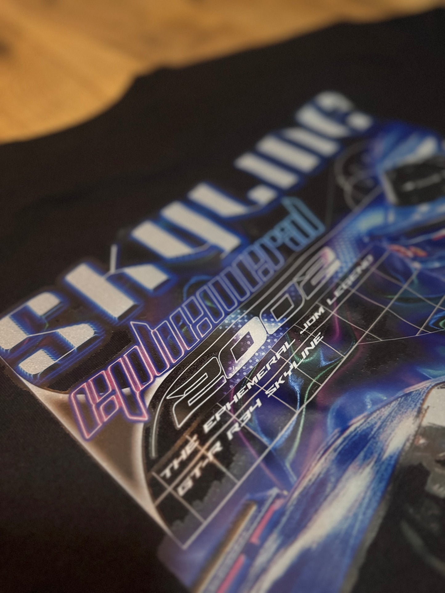 "Ephemeral" R34 GT-R Retro Tee