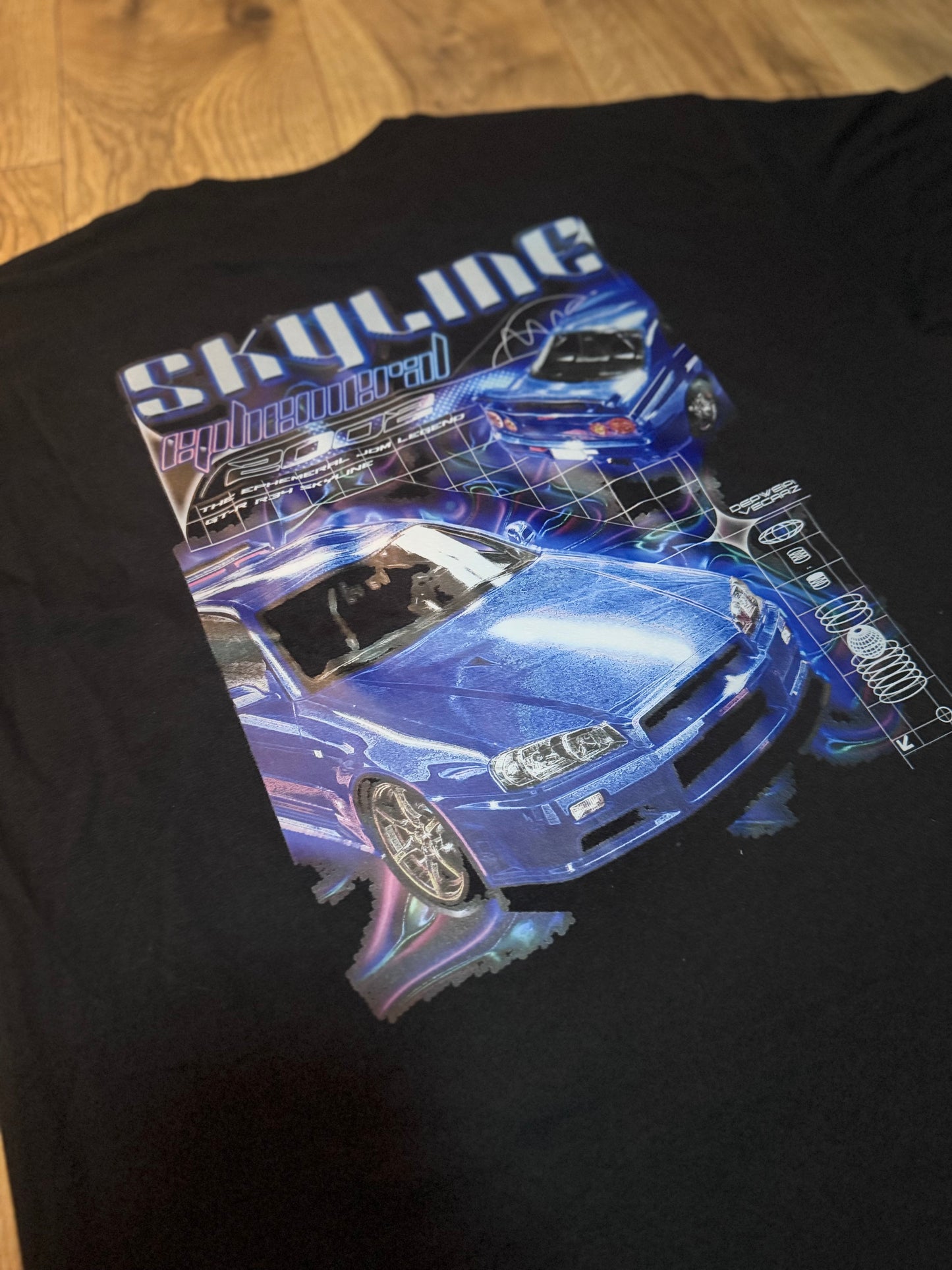 "Ephemeral" R34 GT-R Retro Tee