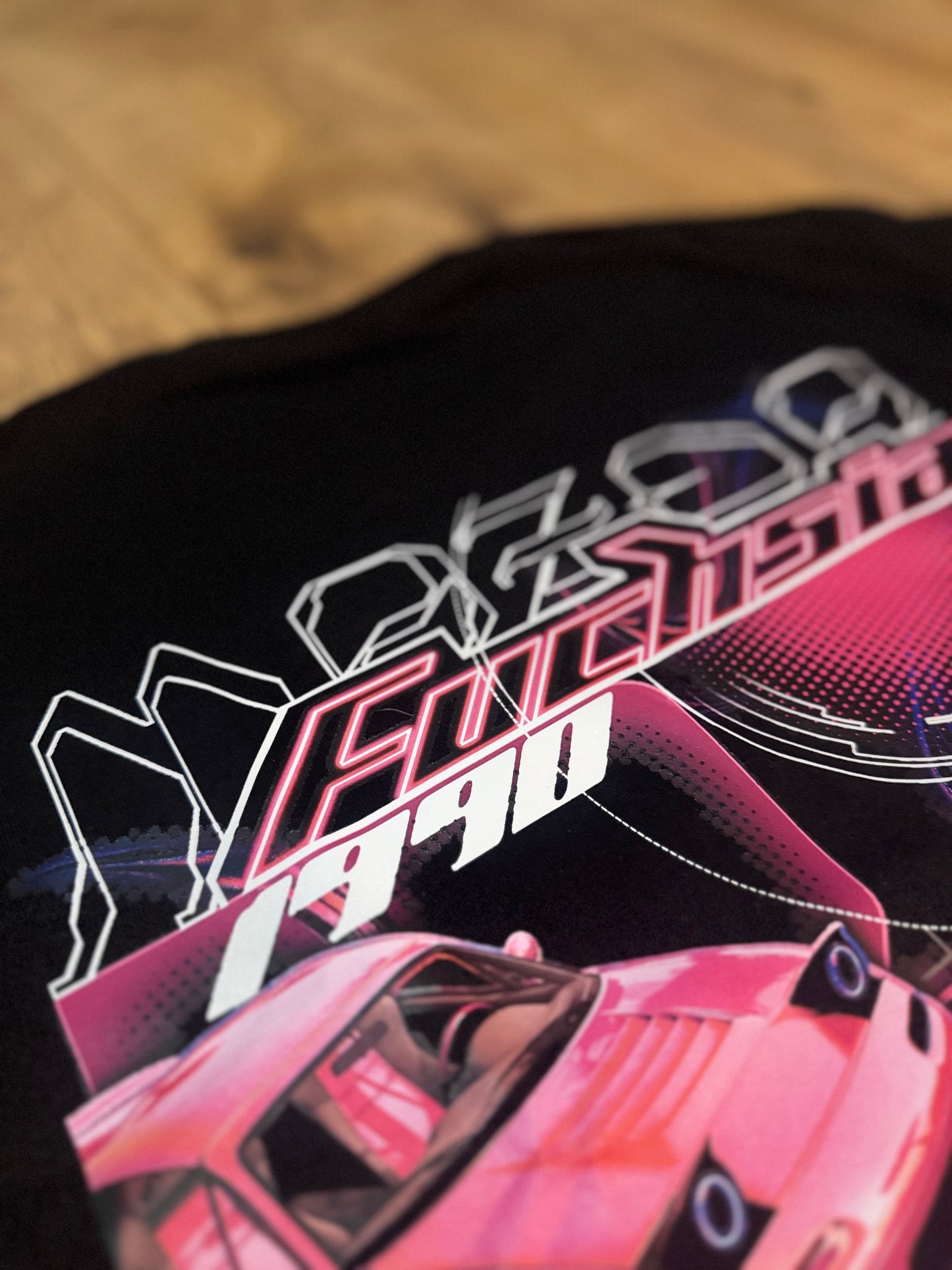 “Fuchsia" MX-5 Retro Tee